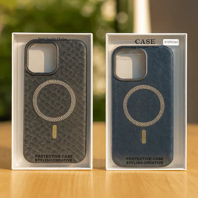 Luxury Texture MagSafe Case